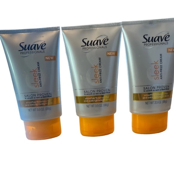 Suave Hair Lot Of 3 New Suave Professionals Sleek Anti Frizz Smooth